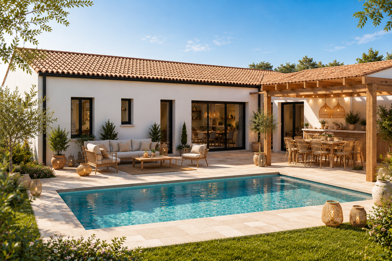 Sublime maison de 104 m² à Saint Sulpice d'Arnoult