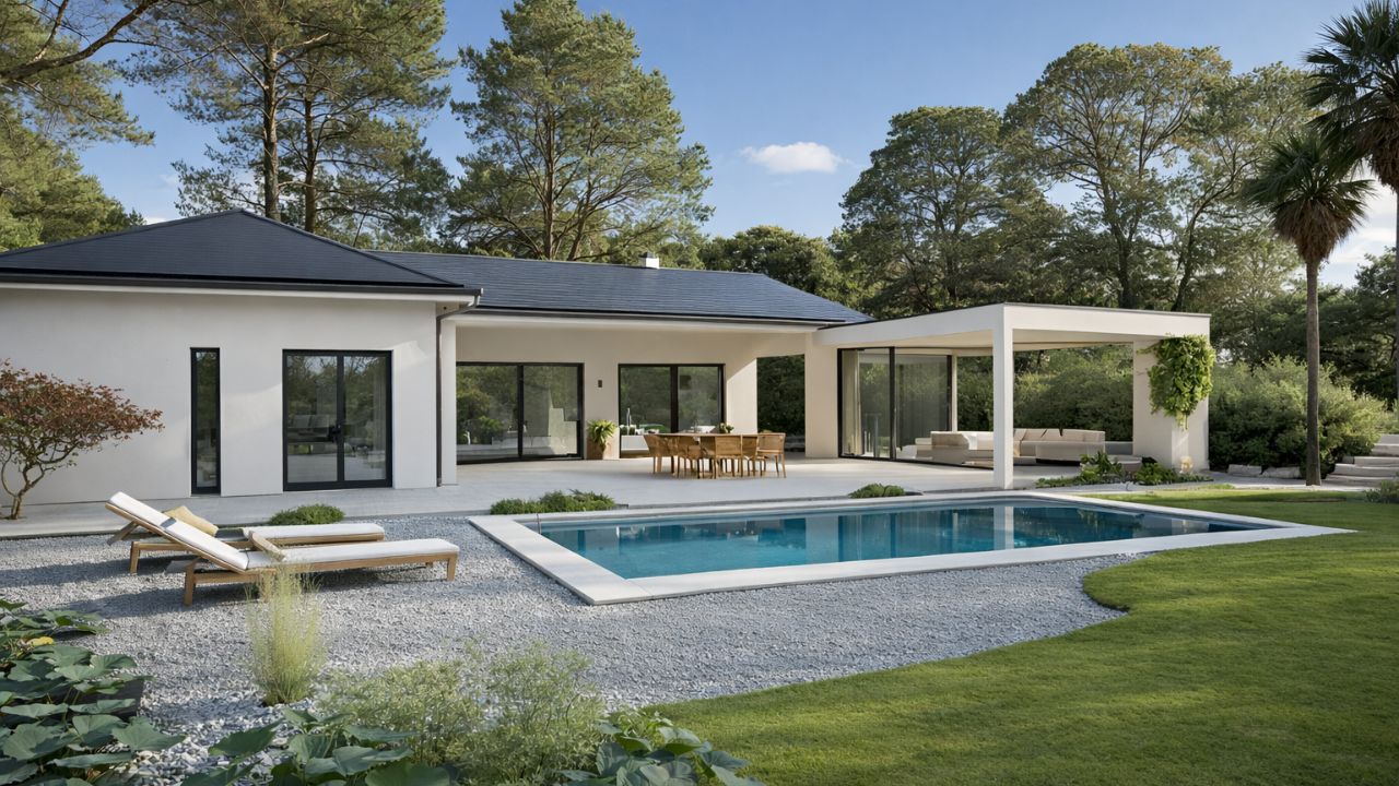 Maison à Landouge - 5 pièces, 4 chambres, 295 000 € + terrain 69 400 € - Total 364 400 €