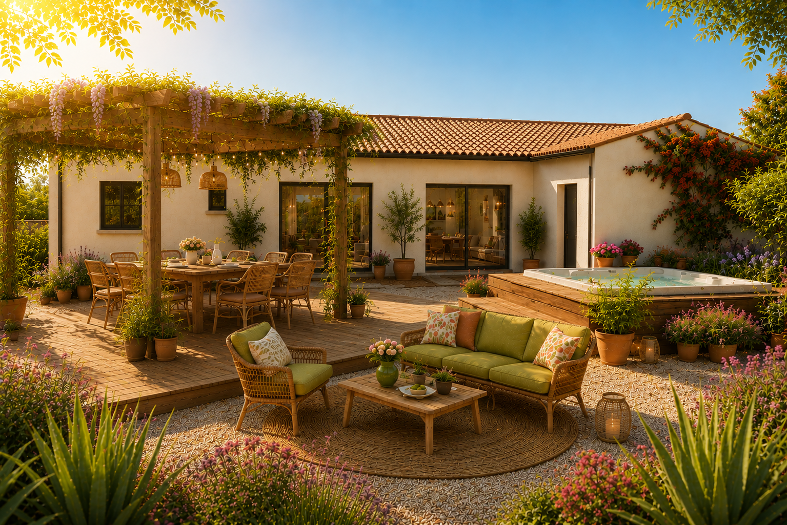Jolie maison chaleureuse de 89 m² à Saint Froult