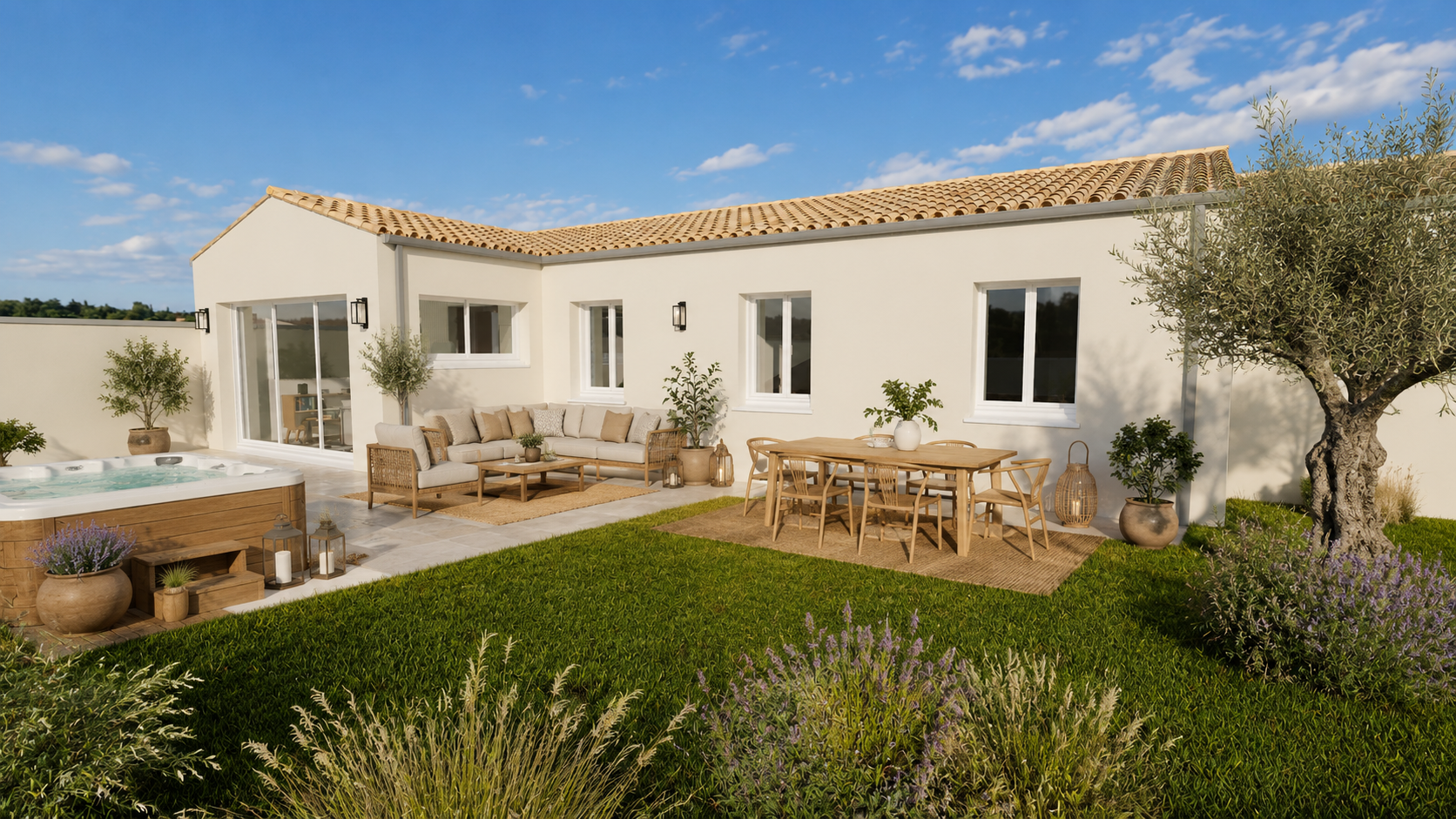Superbe maison de 110 m² et garage à Angliers