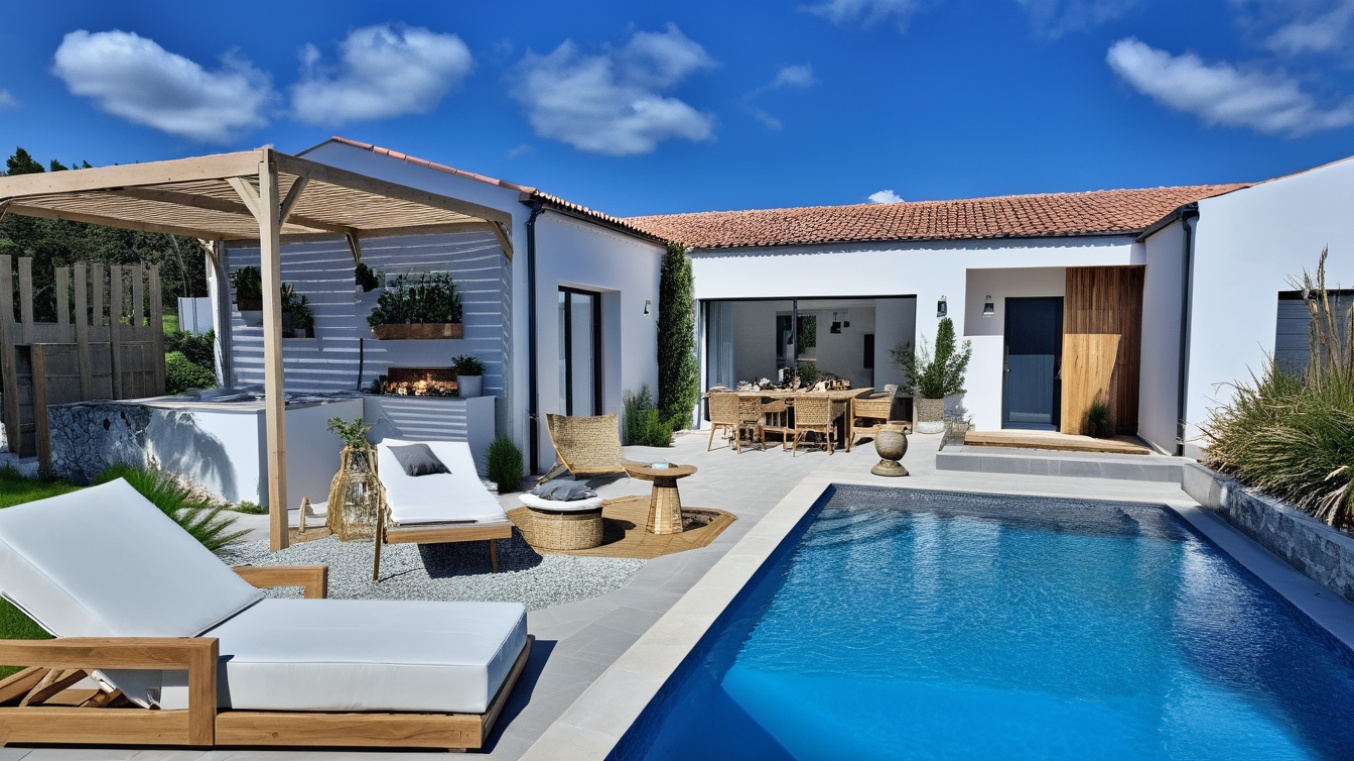 Superbe maison de 100 m² à Saint Porchaire