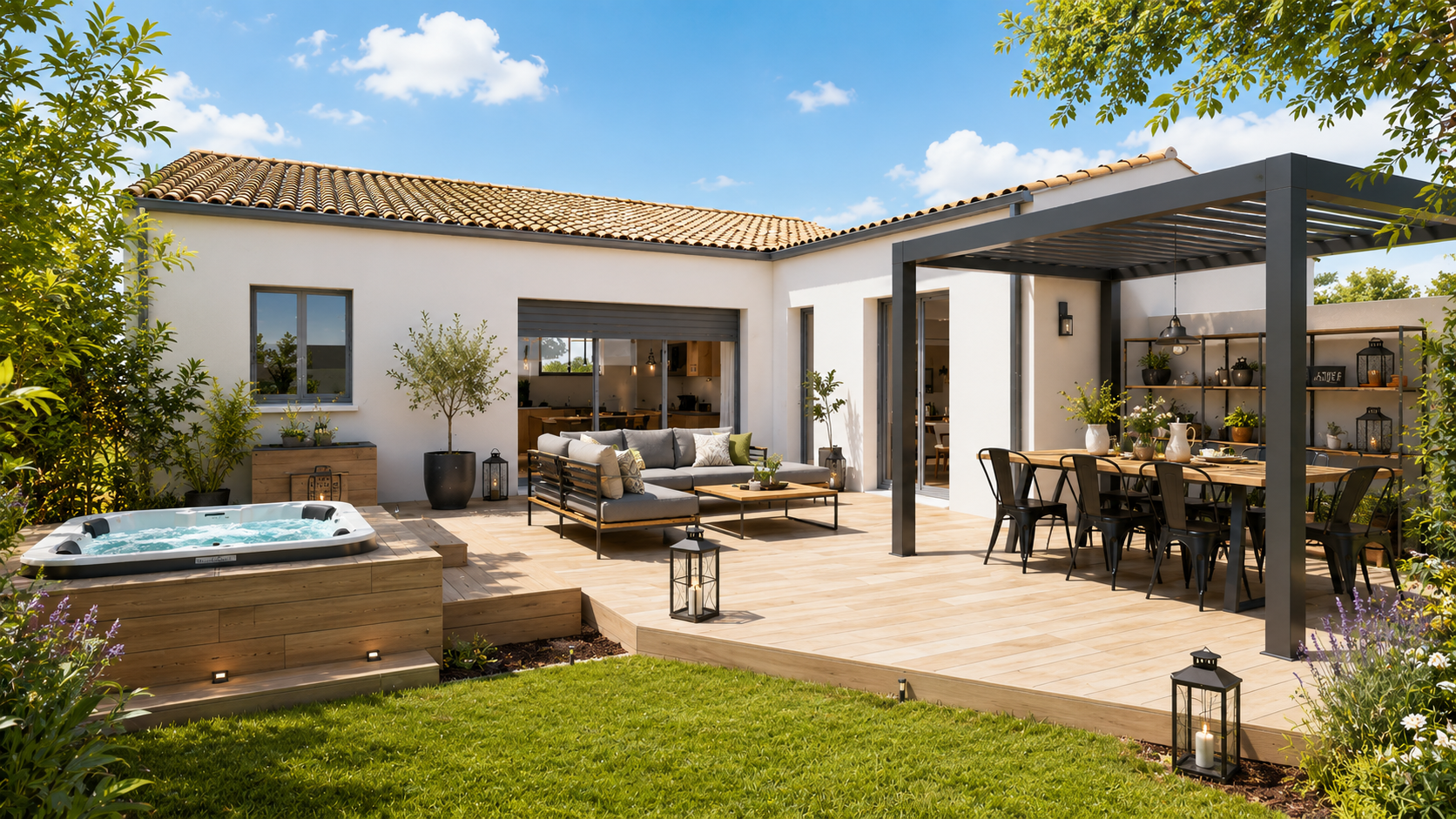 Magnifique maison de 106 m² à Loire Les Marais et garage