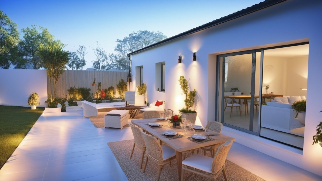 Charmante maison chaleureuse et moderne de 96 m² à Lussant